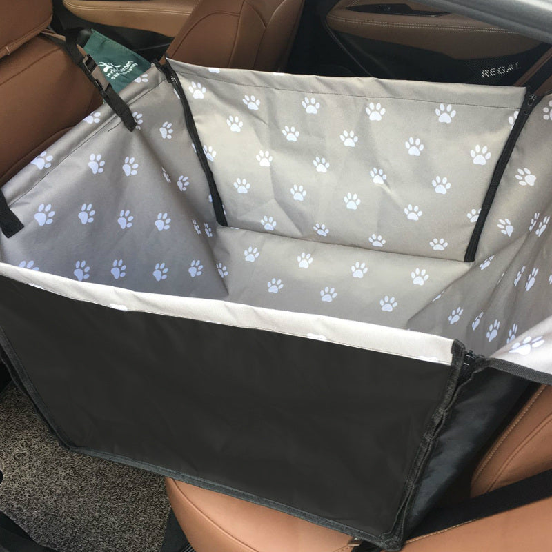 Rear Single Seat Foldable Cat Paw Footprint
