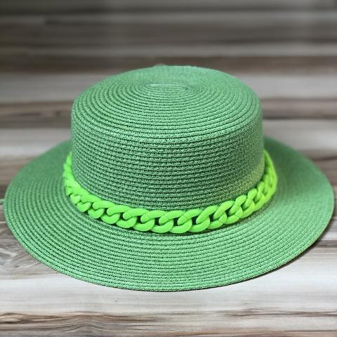 Korean Version Of Fashion Net Red Chain Beach Sun Hat Tide