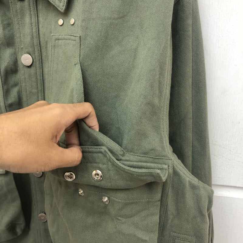 Three-dimensional Cut Buttoned Loose Shirt Jacket Men's And Women's Tops