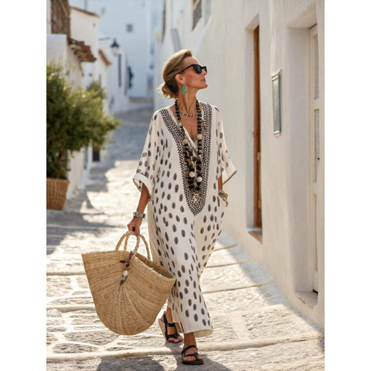 Three-quarter-length Sleeves With A Long Patch Pocket DRESS