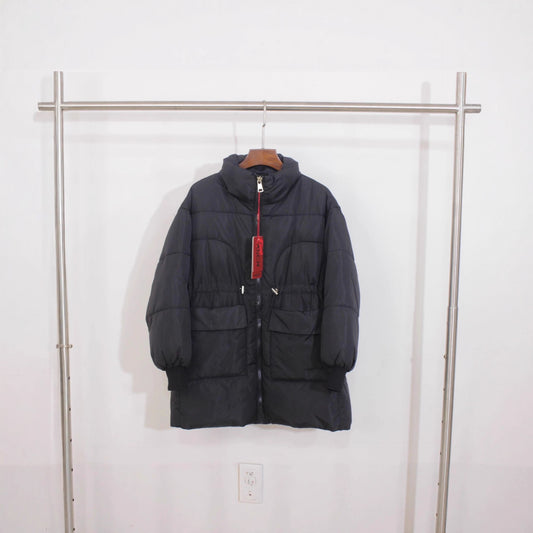 Loose Clothes Cotton-padded Clothes Women's Mid-length