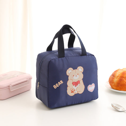 Oxford Cloth Cartoon Bento Tote Bag