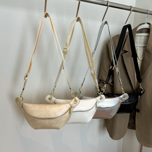 Stylish Casual Shoulder Bag With A Wide Strap For Crossbody Wear