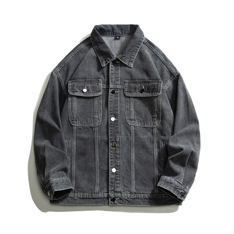 Amerikansk vintage denimjakke til mænd