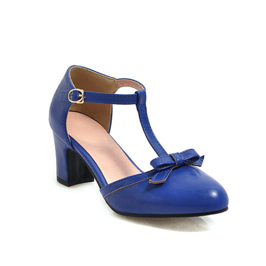 Women's SpringSummer Fashionable Chunky Heel Sandals
