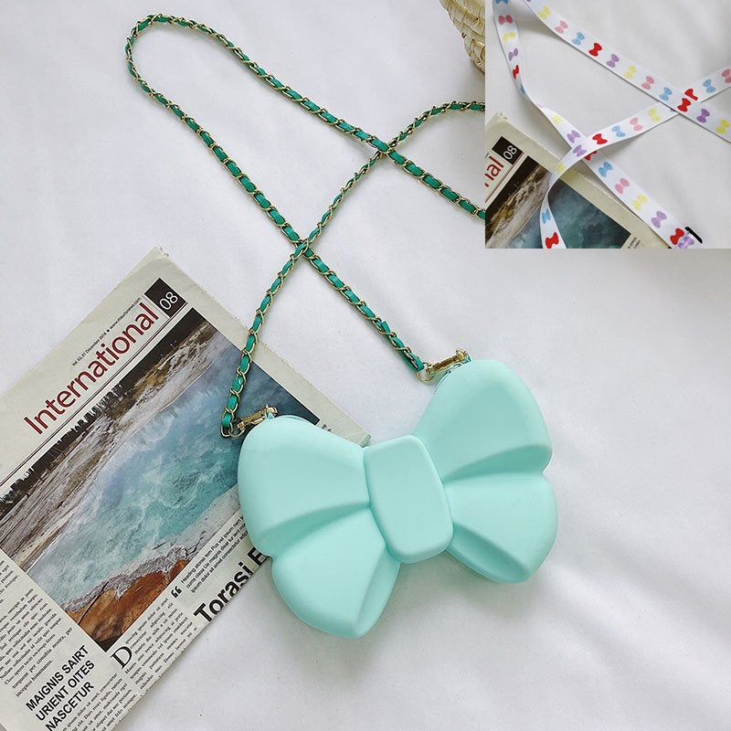 Cute Cartoon Bow Mobile Phone Bag All-match One Shoulder Messenger