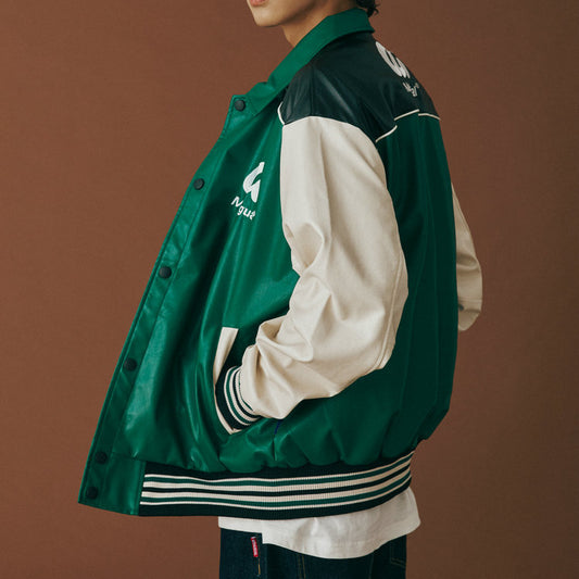 Mænds Street Fashion Løs Farvematchende Baseballuniform til Par