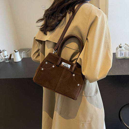 Autumn And Winter Retro Women's New Fashion All-matching Messenger Bag