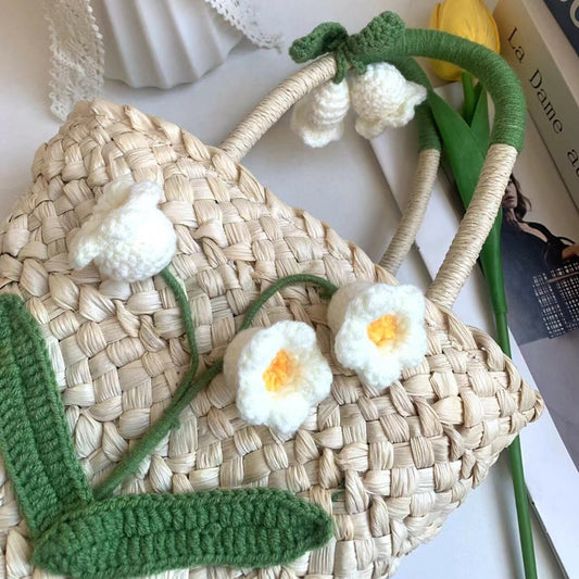 Woven Straw Fashion Fresh Cute Handbag