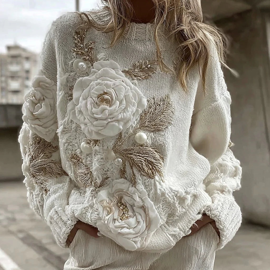 New European And American-style Womens Printed Turtleneck Sweater Hoodie