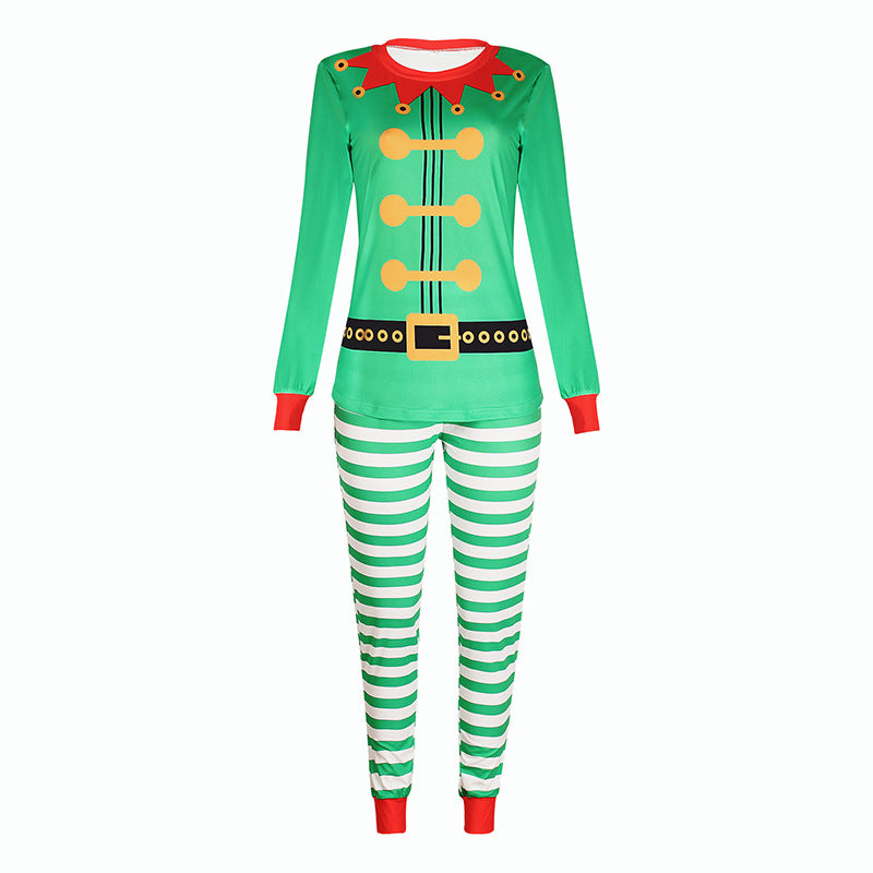 Casual Christmas Parent-child Suit Pajamas For Women