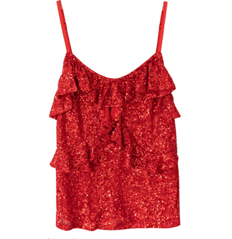 Heavy Industry Glitter Sexy Pure Style Vest