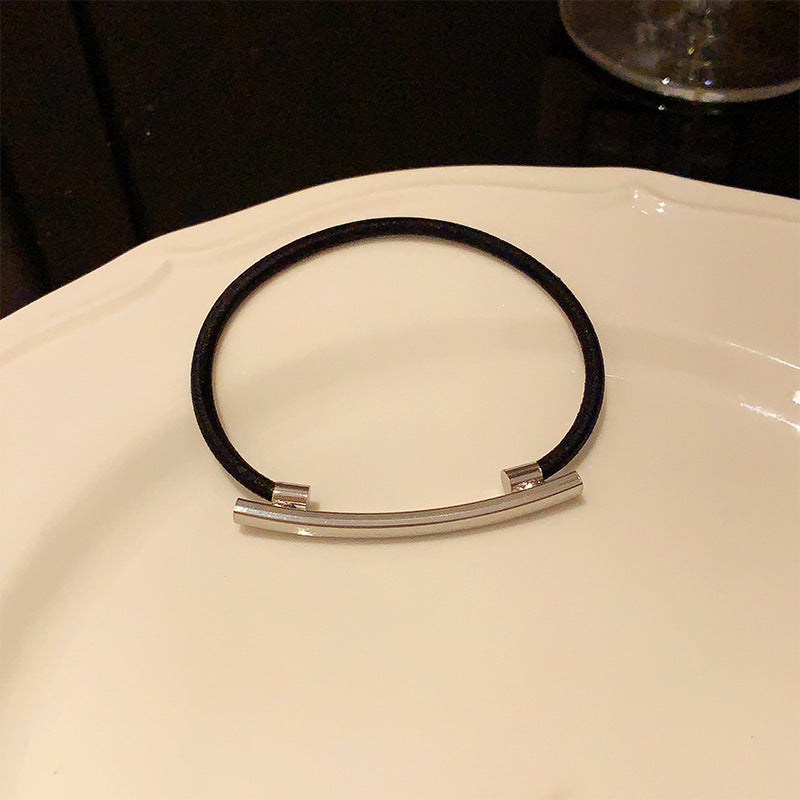 European And American Metal Brushed Hair Rope Fashion