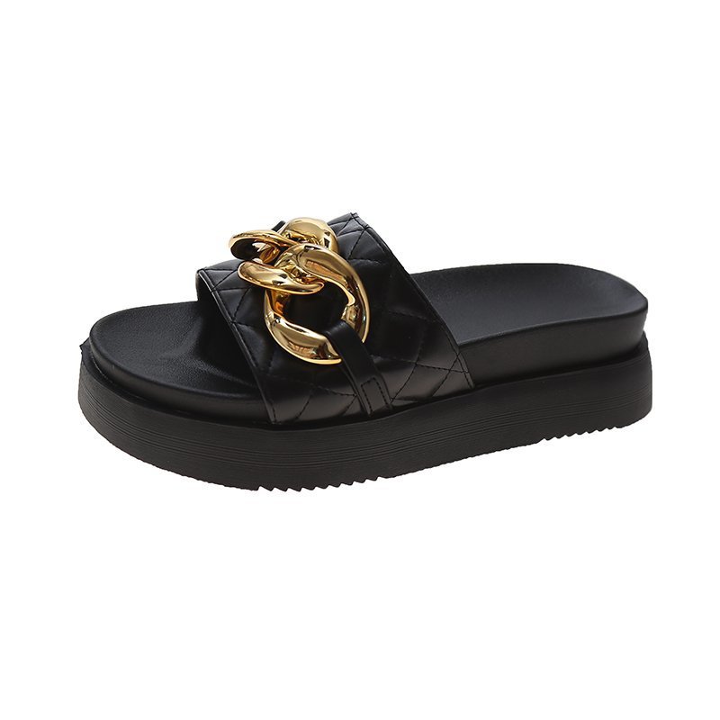 Female Fashion Sponge Cake Fairy Slippers