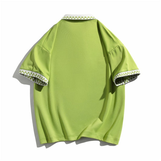 Trendy Enkel Mode Sommer Ny Kortærmet T-shirt Til Mænd