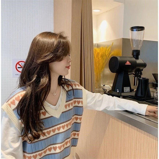 New Womens Japanese-style Vesthoodie