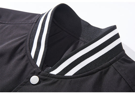 Teenage Couple Loose Casual Coat Male