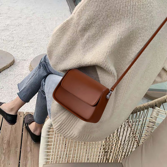 Women's Niche Design Leather Crossbody Bag