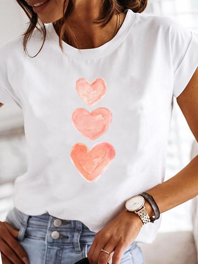 T-shirt AliExpress Amazon Independent Station Kortærmet til kvinder