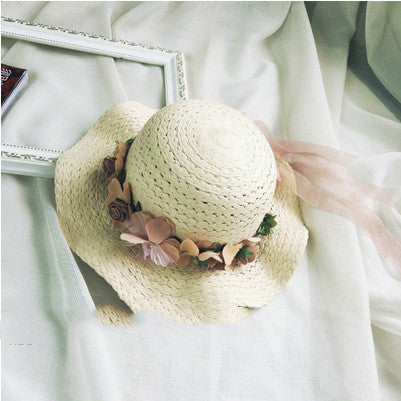 Women's Seaside Sun Protection Sun Grass Hat
