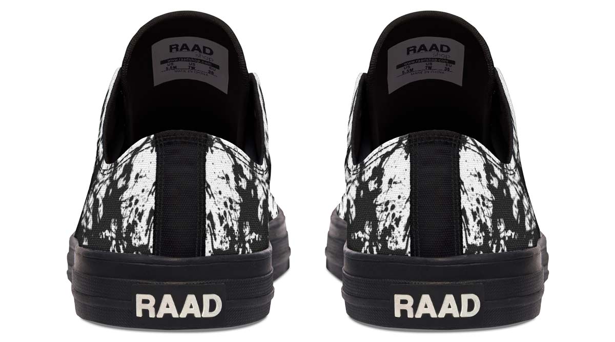 Fashion Print Couple Low-Top Canvas Shoes