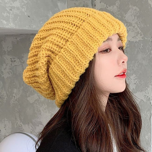 Women's Fashion Solid Color Pullover Hat