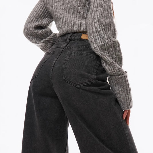 Nye vide denimjeans til damer