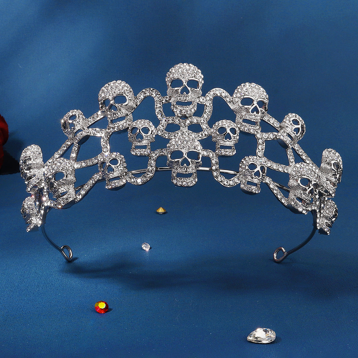 Dronningens Halloween Krystalkraniumkrone