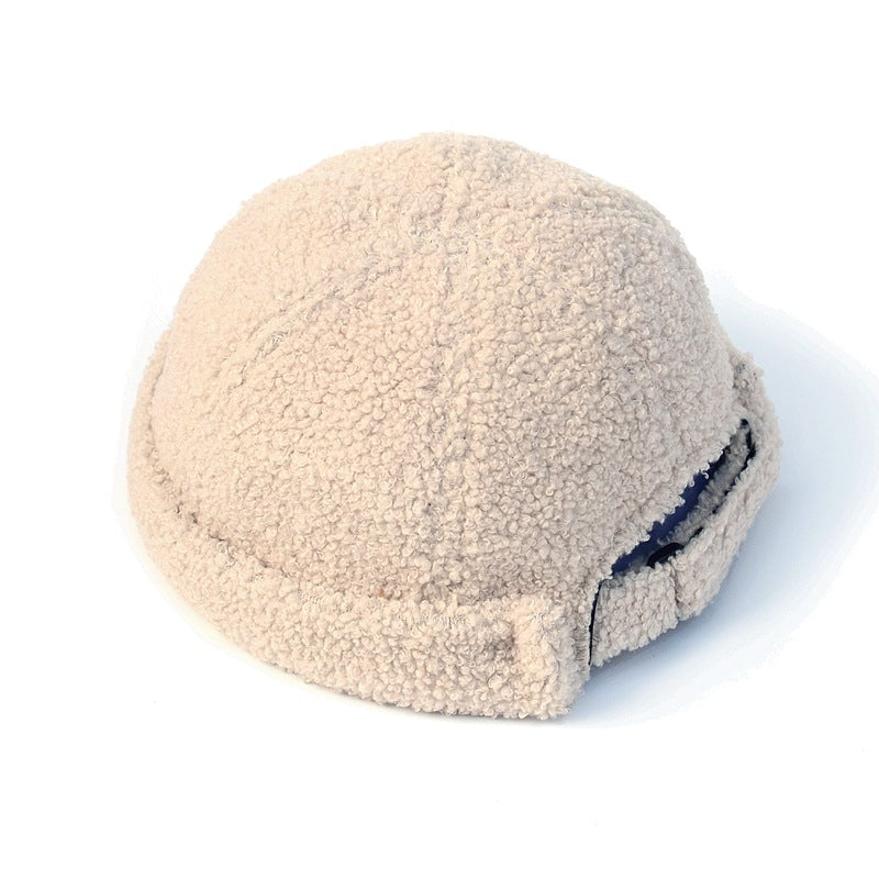 Japanese Retro Hat Men's Lamb Wool Korean Version Tide Beret