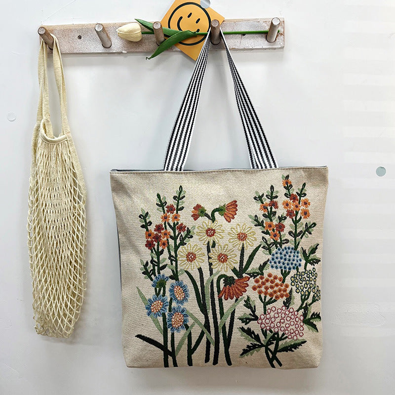 Fashion Casual Canvas Shoulder Bag Creativity