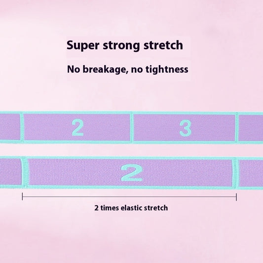 Children's Adult Digital Eight-grid Latin Dance Yoga Stretch Belt