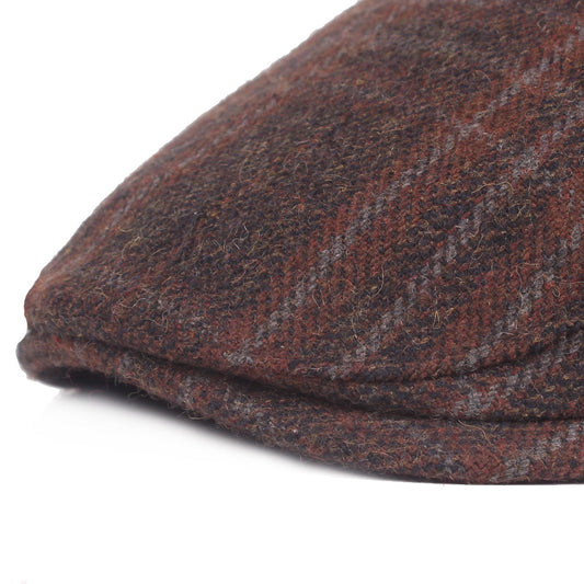 Men's Fashion Gingham Autumn And Winter Warm Beret