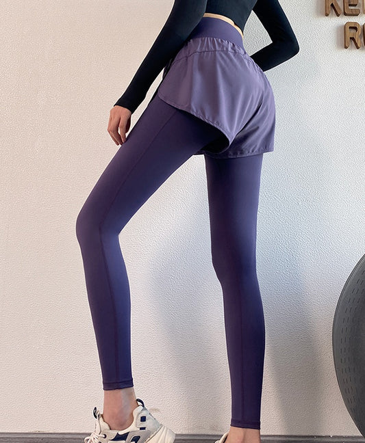 Yoga Pants Women's Spring And Summer High-waist Buttocks Tight-fitting Stretch Fitness Pants