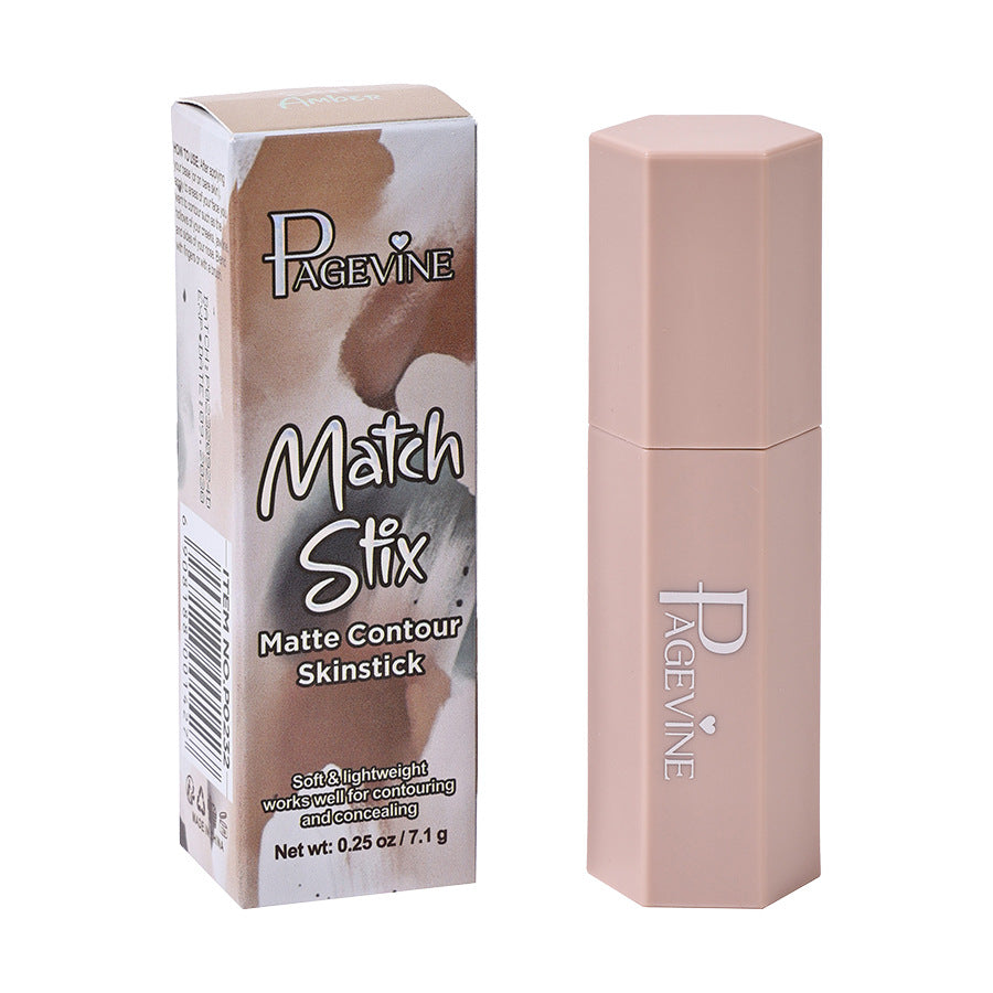 Versatile Soft-Matte Contour Stick For A Natural Finish