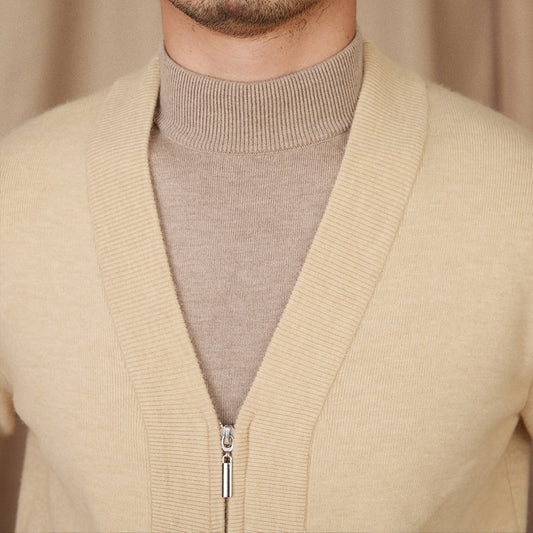 Men's Solid Color Casual Coat