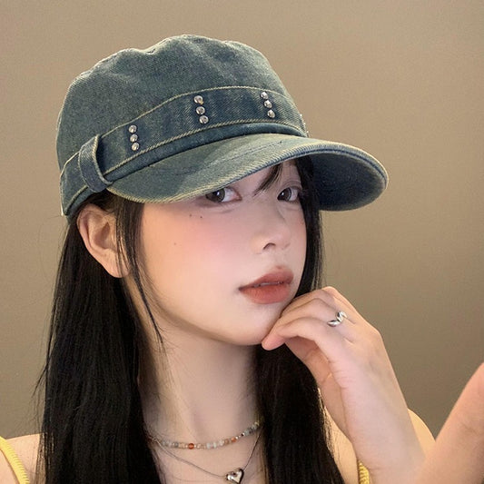 Korean Retro Do The Old Cowboy Peaked Cap