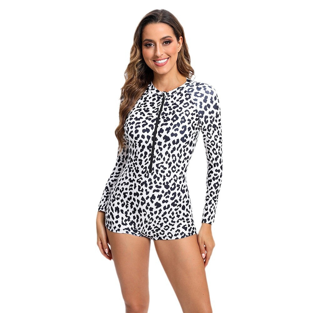 Fashion Sports Beach Snorkeling Surfing Wetsuit Women