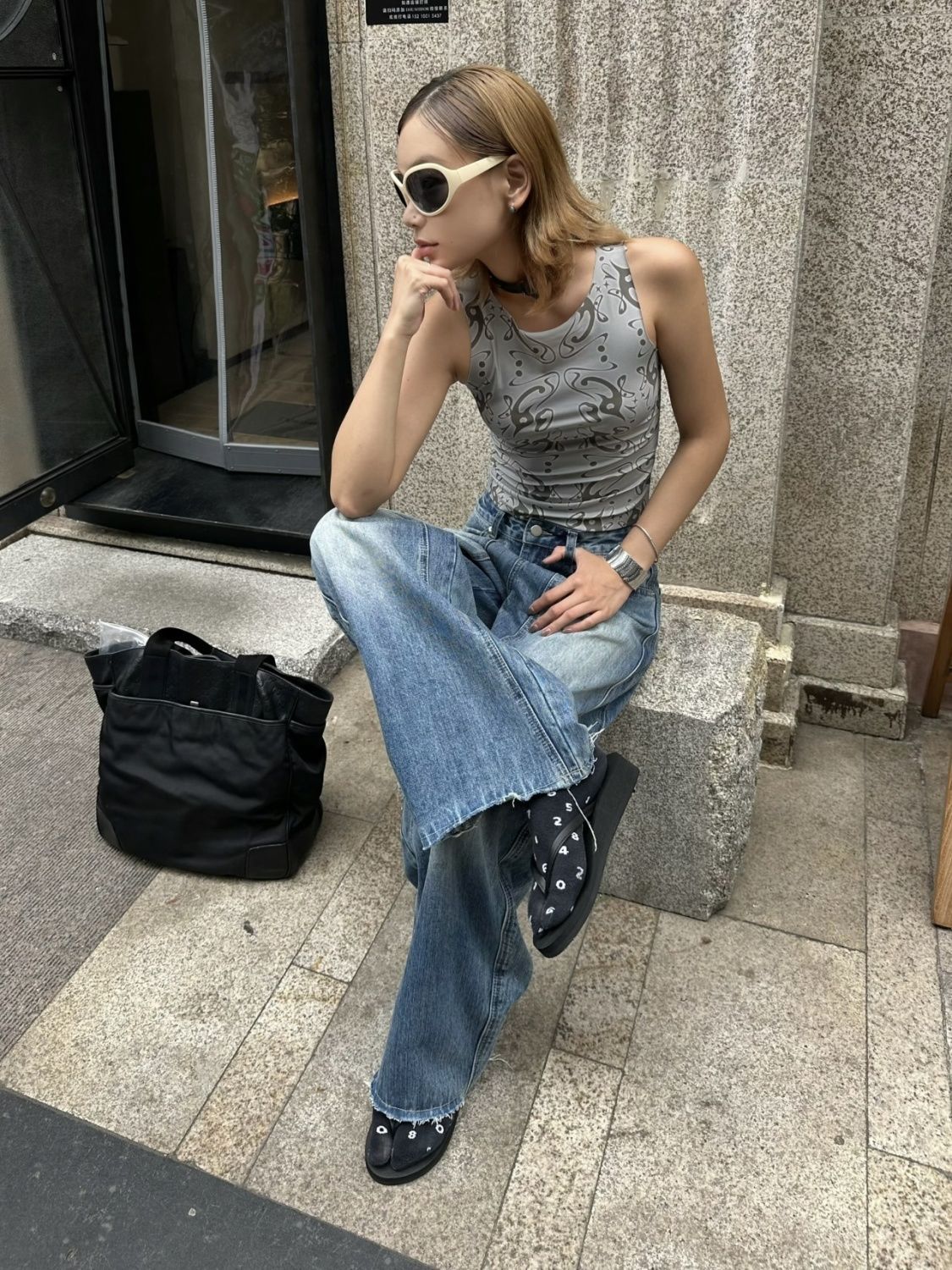 High Waist Slimming Casual Straight Pants