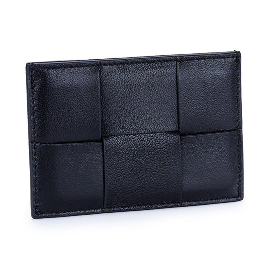 Sheepskin Small Card Holder Women's Small And Ultra-thin