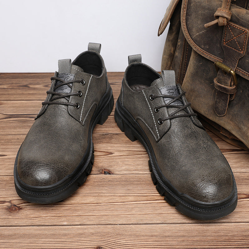 Men's Leather Shoes Height Increasing Insole 6cm