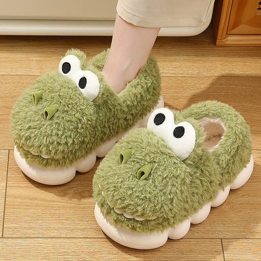 Cotton Slippers Women's Winter Home Thick Soled Lovers