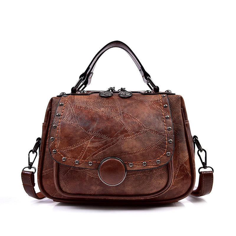 Fashion Ladies Soft Leather Handbag Shoulder Bag