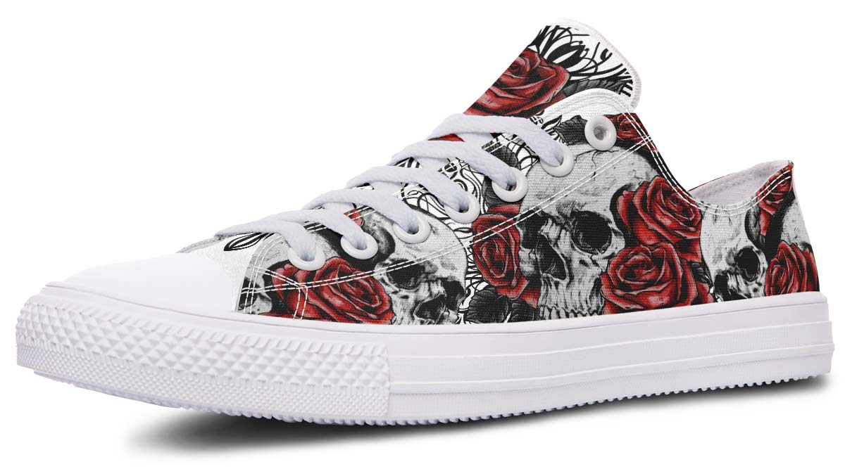Fashion Print Couple Low-Top Canvas Shoes