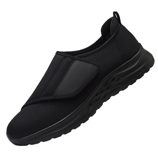 Bowton brede sko til mænd og kvinder med tykke og hævede fødder – store specialsko til postoperative restitutionssko – komfortable åndbare sneakers