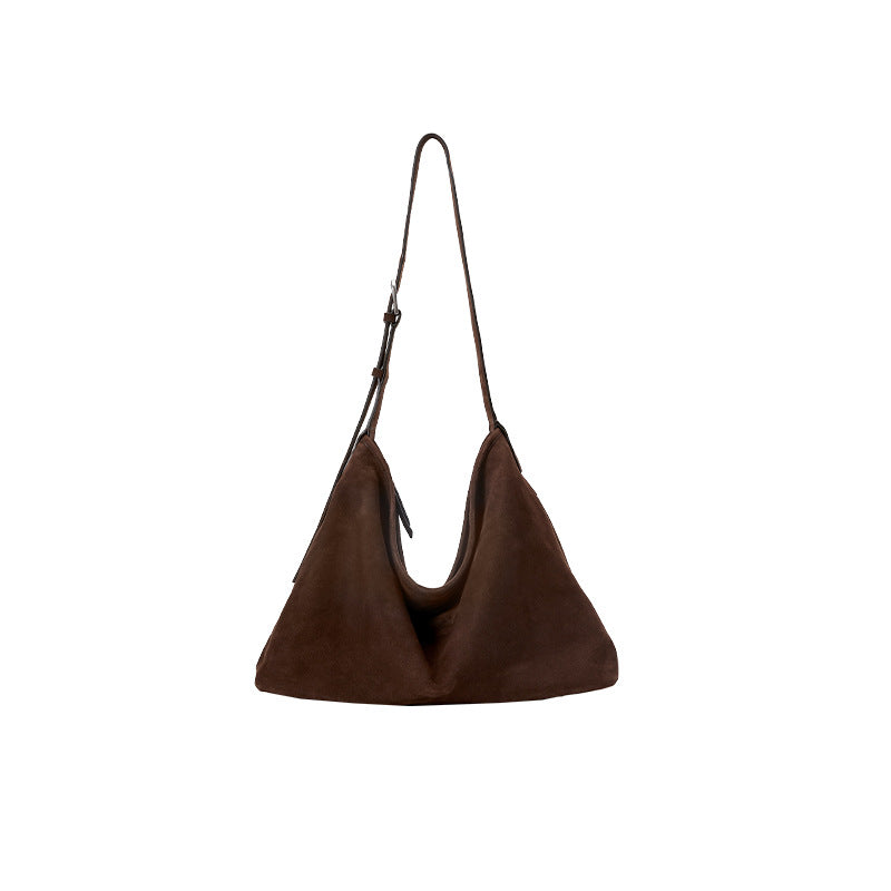Large-capacity Crossbody Commuter Bag For Single-shoulder Wear