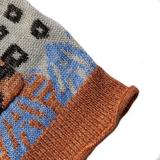 Women's Casual Tiger Pattern Knitted Cardigan