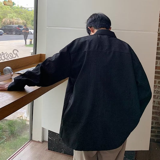 Pi Shuai Long Sleeve Shirt Men's Spring Coat Trend Spring And Autumn