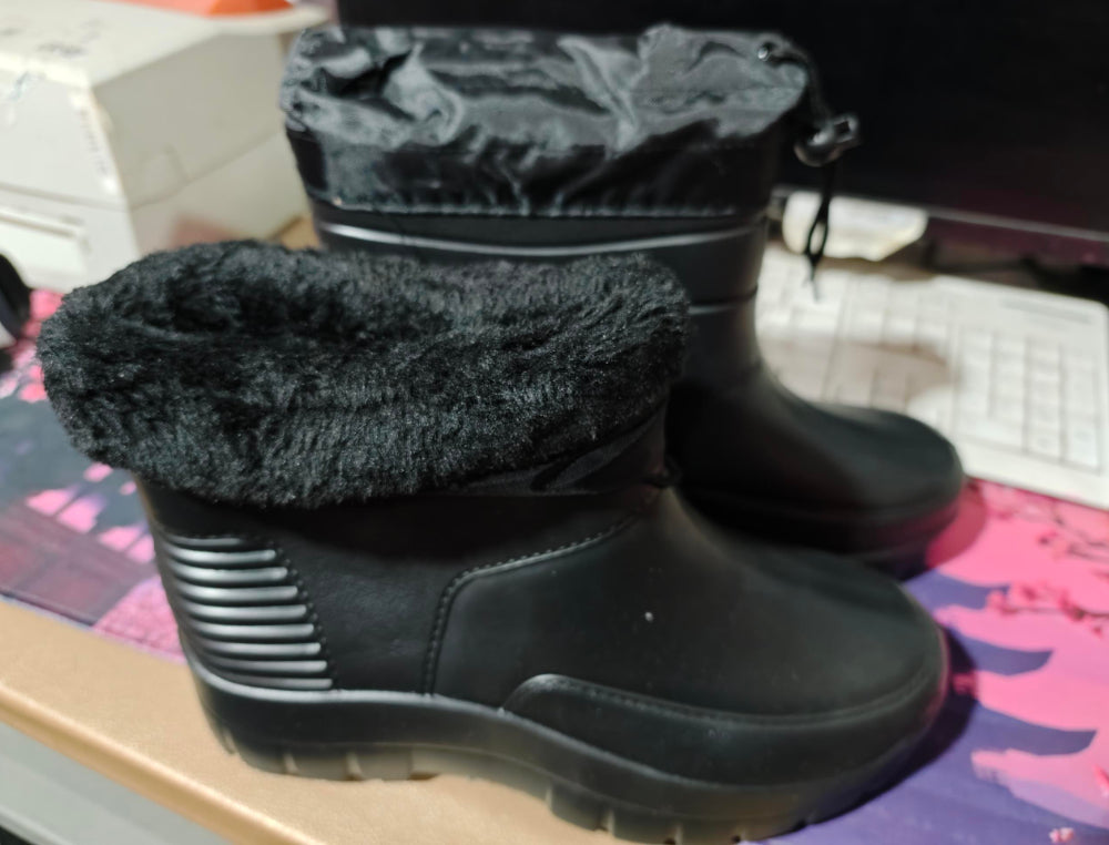 EVA Low Barrel Light Three Protection Waterproof Shoes Rubber Shoes