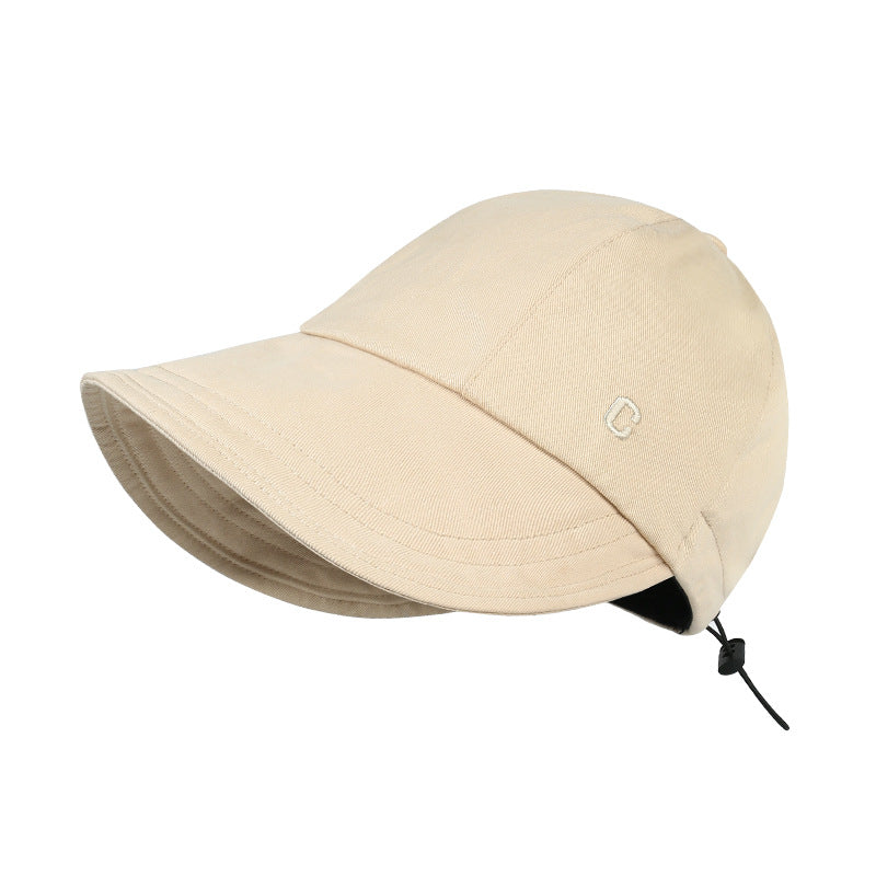 Female Pure Cotton Comfortable Makes Face Look Smaller Casual Hat