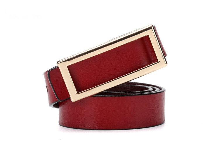 Simple Decorative Versatile Belt Smooth Buckle